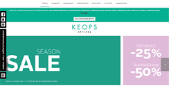 Desktop Screenshot of keops.fi