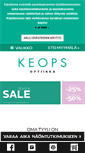 Mobile Screenshot of keops.fi