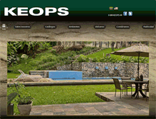 Tablet Screenshot of keops.info