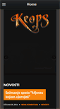 Mobile Screenshot of keops.com.hr