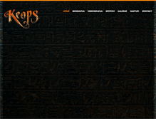 Tablet Screenshot of keops.com.hr